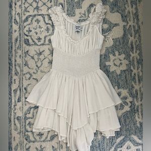 Princess Polly white dress/ romper